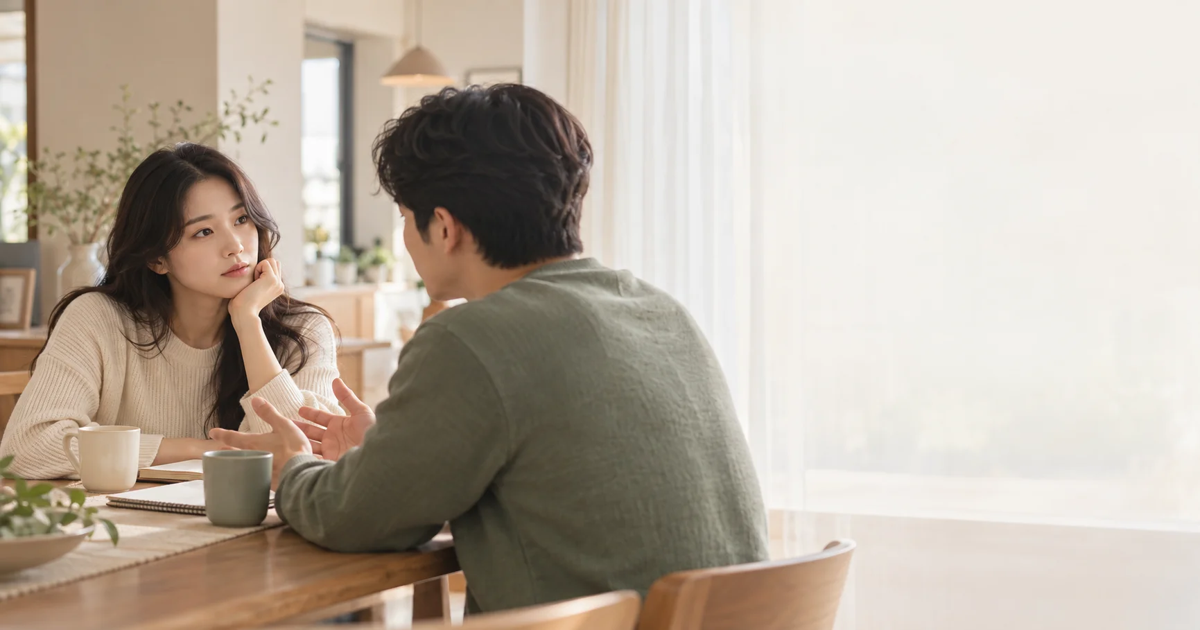 그 사람은 나와 미래를 생각하고 있을까?
